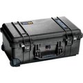 Pelican Products Pelican 1510 Watertight Carry-On Wheeled Case With Foam 19-3/4" x 11" x 7-5/8", Black 1510-000-110